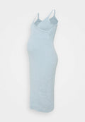 Glamorous Bloom SLEEVELESS FIXED WRAP FRONT MIDI DRESS