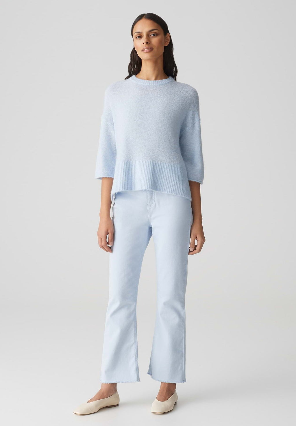 OPUS MID RISE ANKLE FLARED FIT