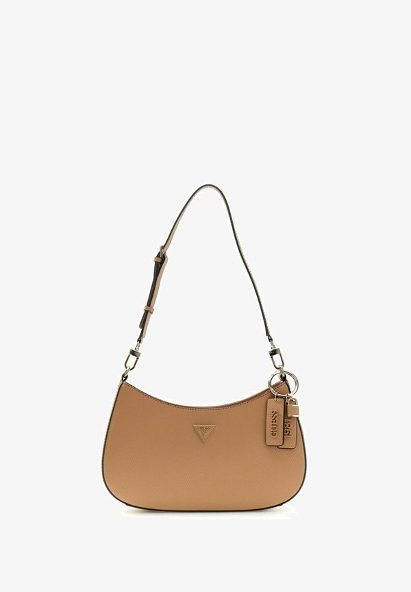 Guess NOELLE TOP ZIP - Handbag - beige