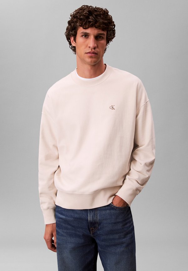 Calvin Klein Jeans PRMM TRRY MNGRM CN S - Sweatshirt - calico