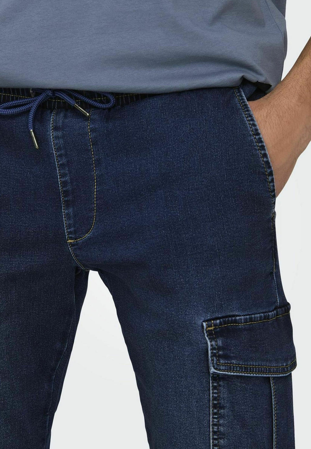 Slim fit ONSWEFT Mid rise Media 7