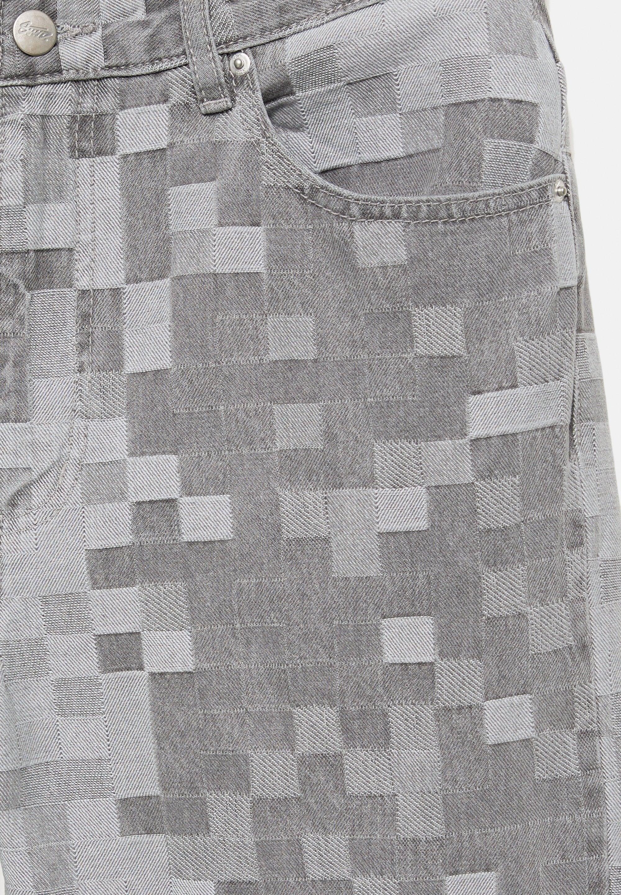 PULL&BEAR JACQUARD CHECK