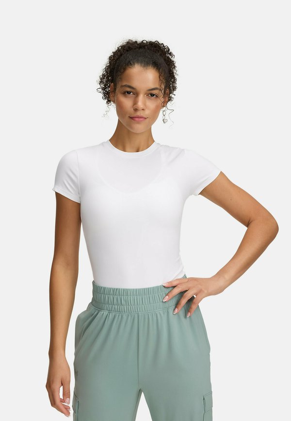 Under Armour MERIDIAN CORE - Sports T-shirt - white
