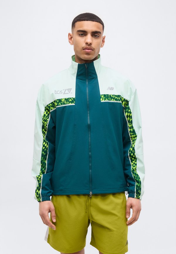New Balance LONDON EDITION MARATHON JACKET - Windbreaker - medusa green