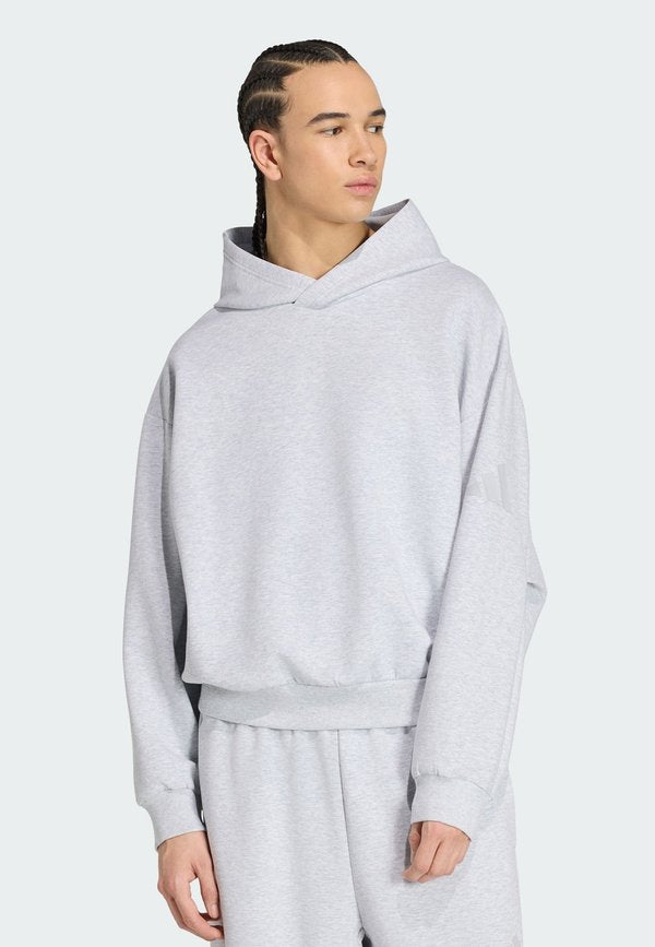 adidas Sportswear SOFT LUX HOODIE - Hoodie - light grey heather