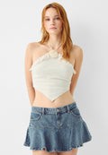 Bershka FLORAL DETAIL