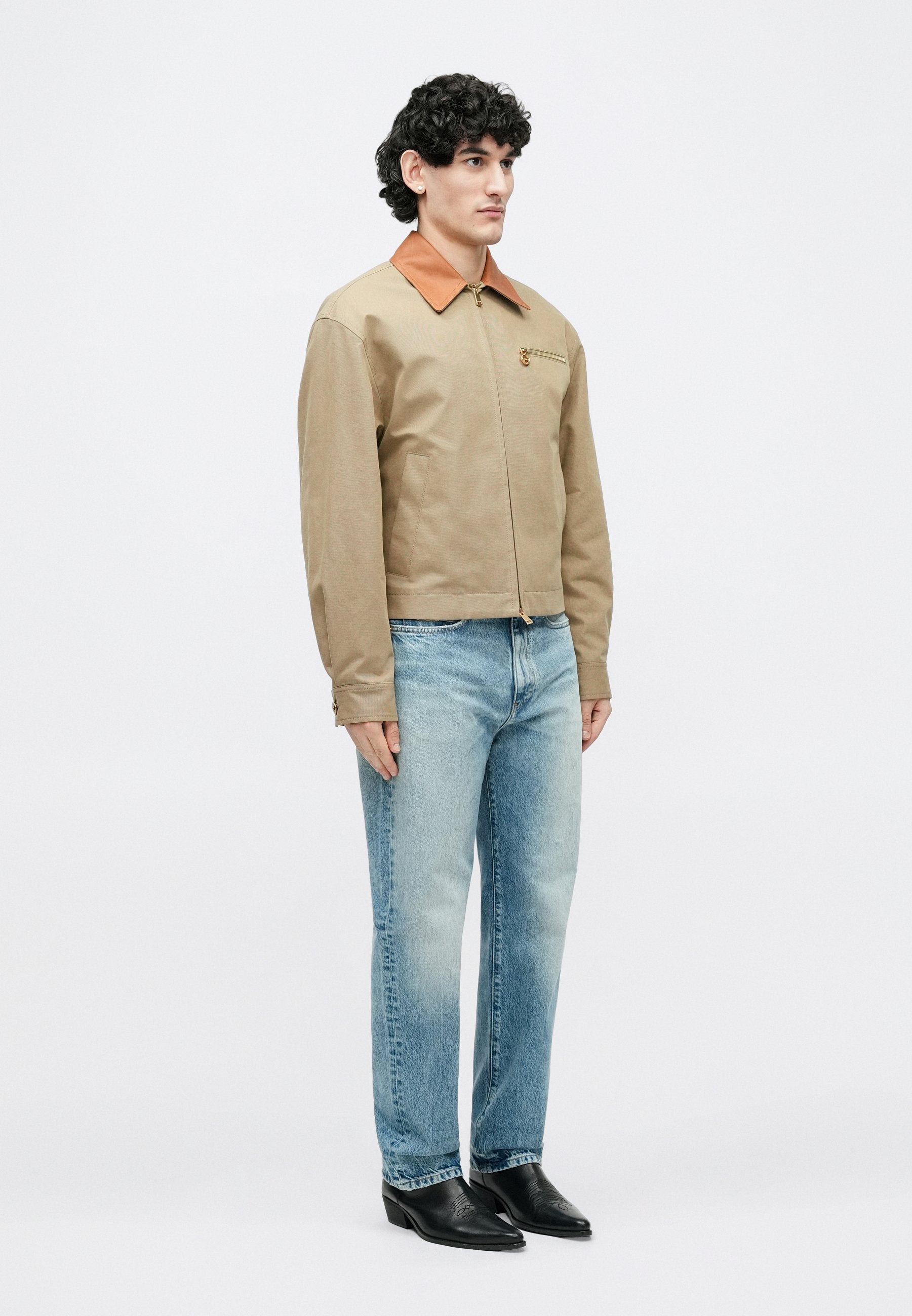 Versace BLOUSON SOFT HAND FABRIC CONTRAST