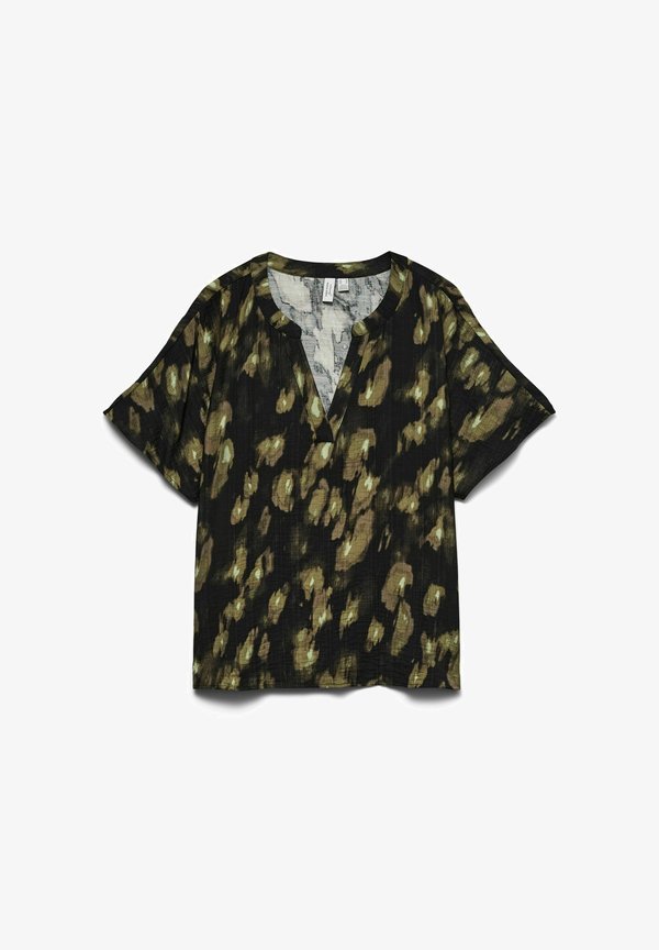Vero Moda Curve TOP VMCLANINI TOP - Blouse - black