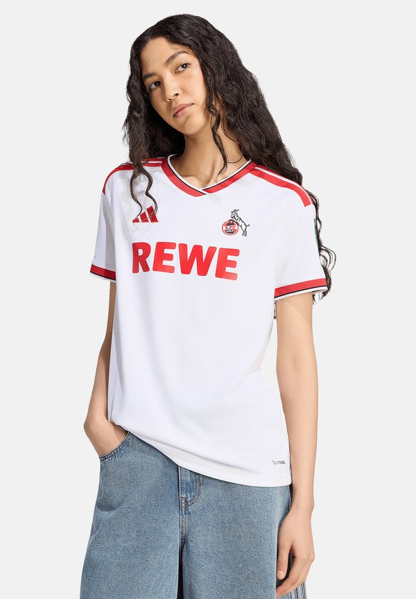 adidas Performance ADIDAS PERFORMANCE 1. FC KÖLN TRIKOT HOM - Sports T-shirt - weiss