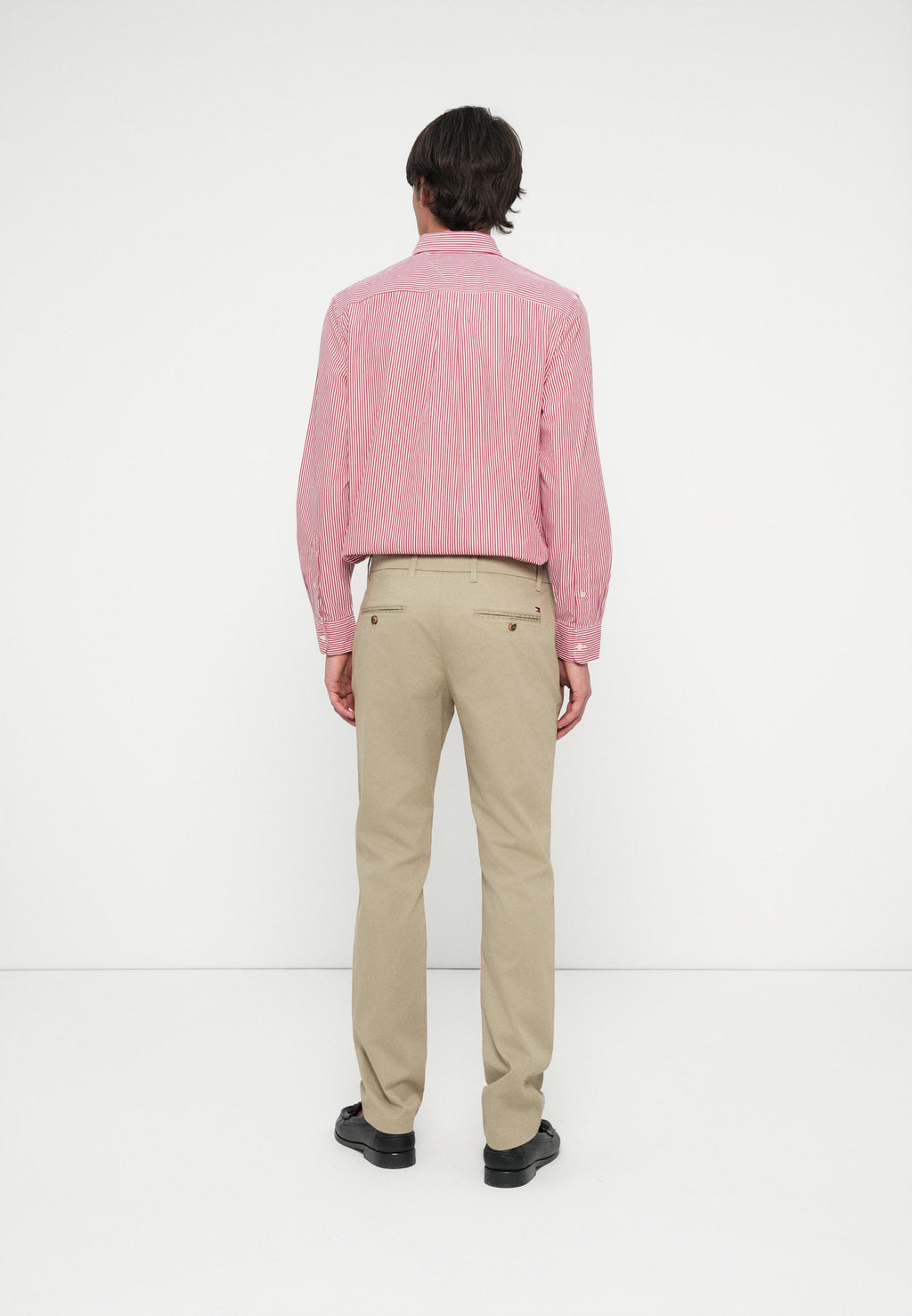 DENTON TEXTURED PRINT STRAIGHT LEG TROUSERS Media 4