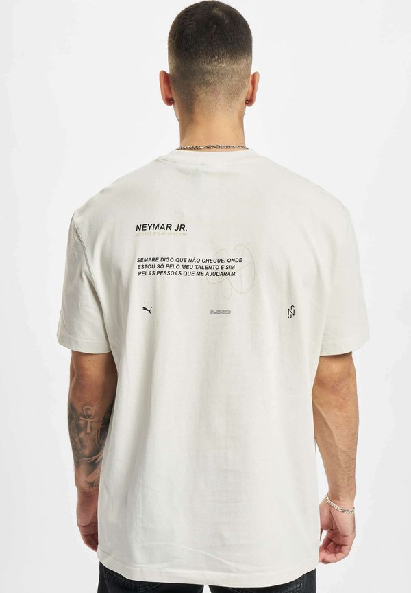 Puma NJR TEE - Print T-shirt - grey