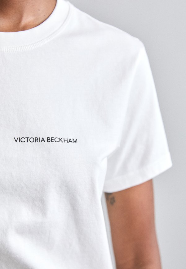 Victoria Beckham SHRUNKEN LOGO TEE