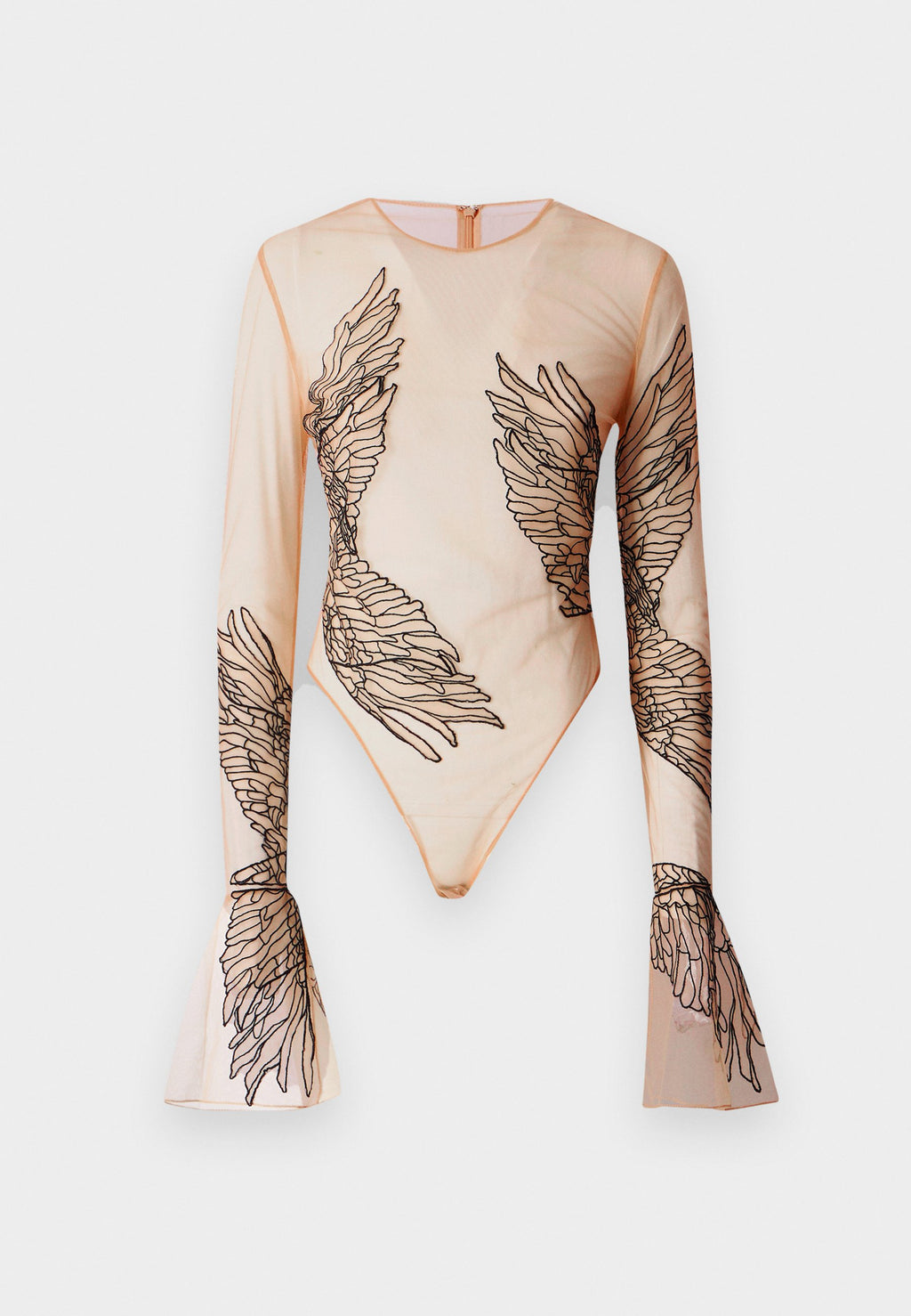 David Koma WING MACRAME BODYSUIT