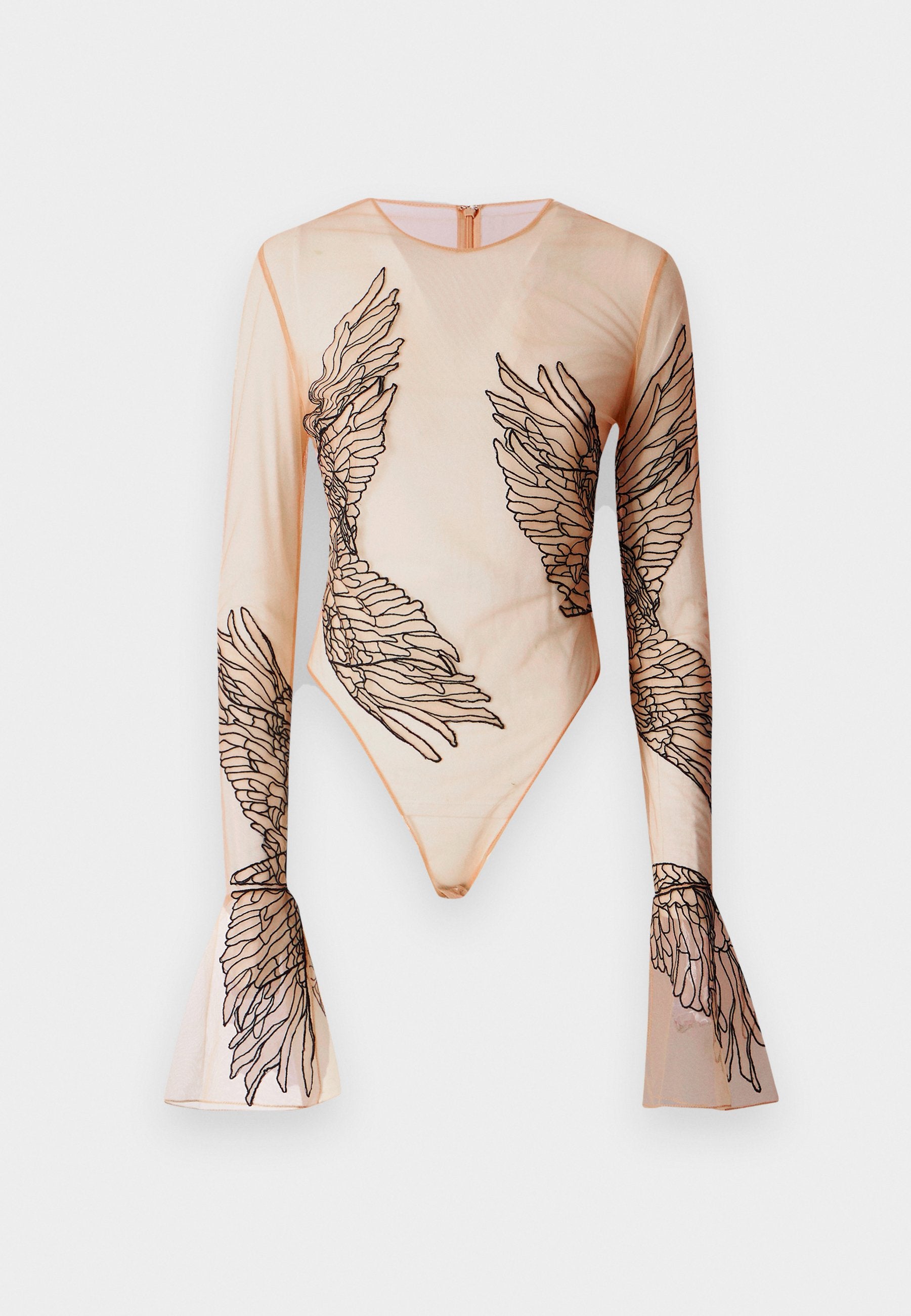 David Koma WING MACRAME BODYSUIT