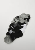 Nike Performance 6 PACK - Sports socks - mottled grey/black/white
