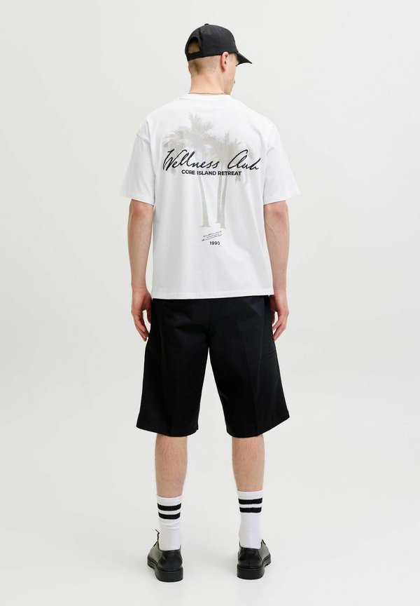 Jack & Jones T- - Print T-shirt - bright white