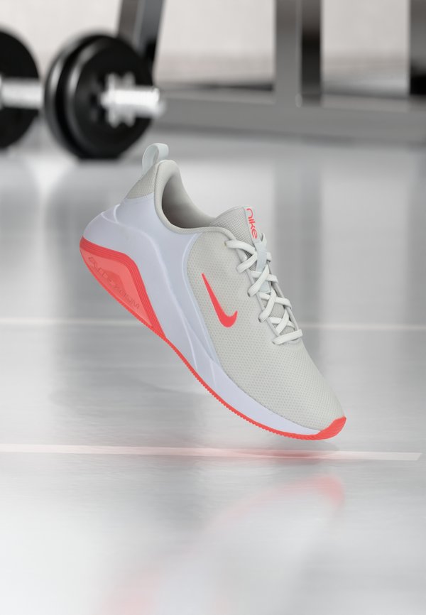 Nike Performance AIR ZOOM BELLA 7 - Training shoe - white/hot lava