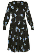 IVY OAK PUFFY DRESS MIDI