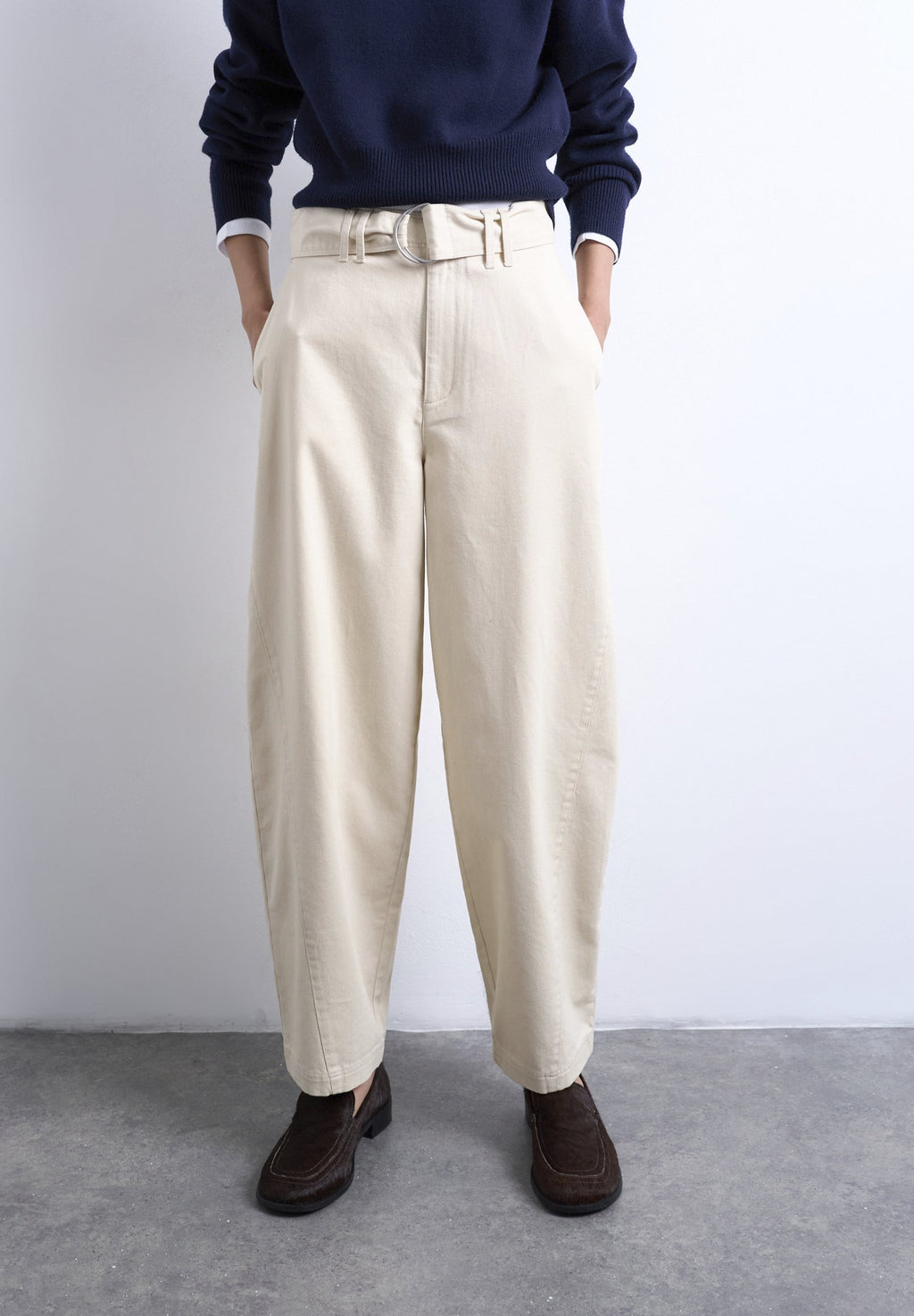 Topshop BELLY BELTED TROUSER