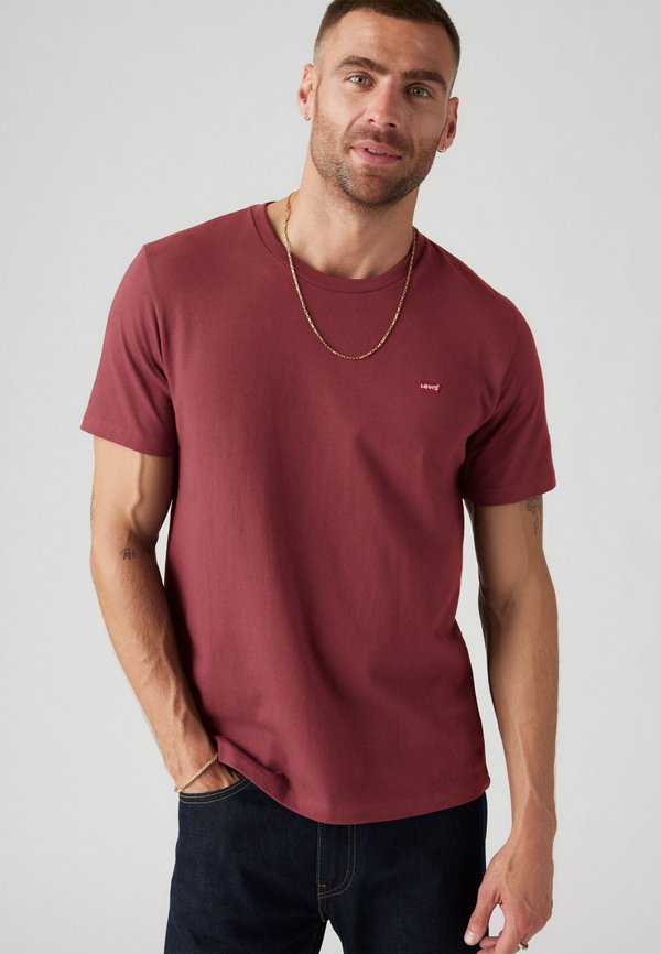 Levi's® ORIGINAL HOUSEMARK TEE - Basic T-shirt - red mahogany