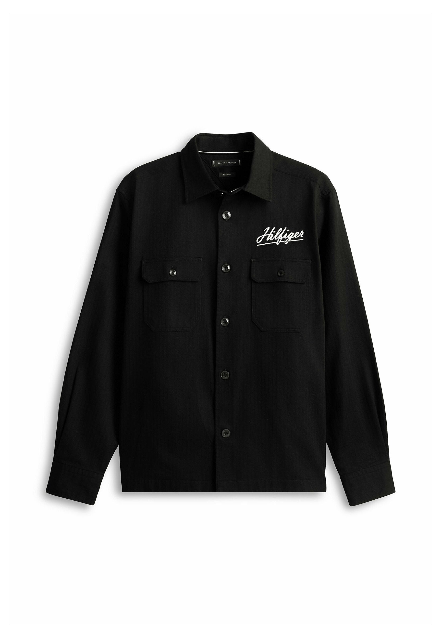 BACK LOGO HERRINGBONE RELAXED FIT  Media 1