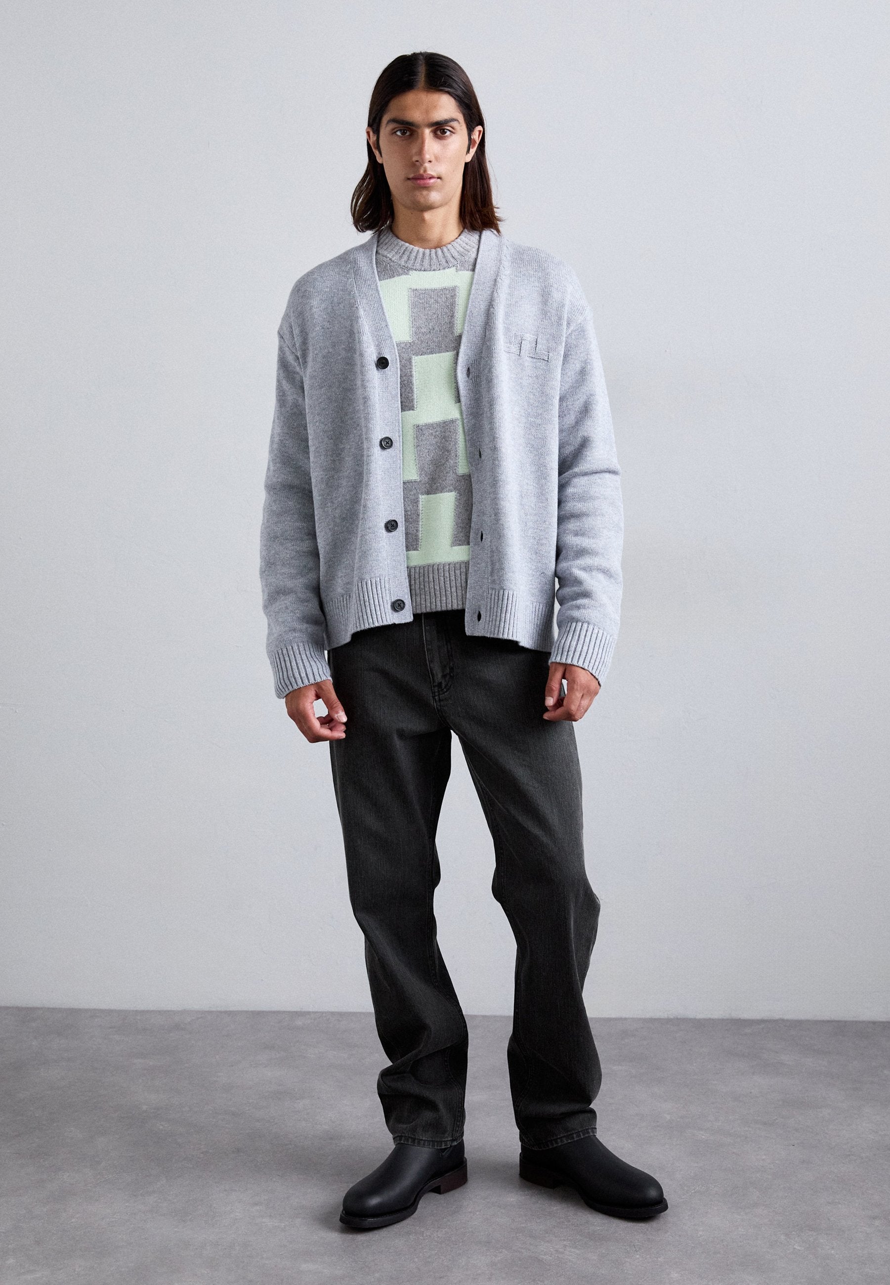J.LINDEBERG EDDY BLEND CARDIGAN