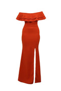 WAL G. ELGIN FRILL NECK DRESS