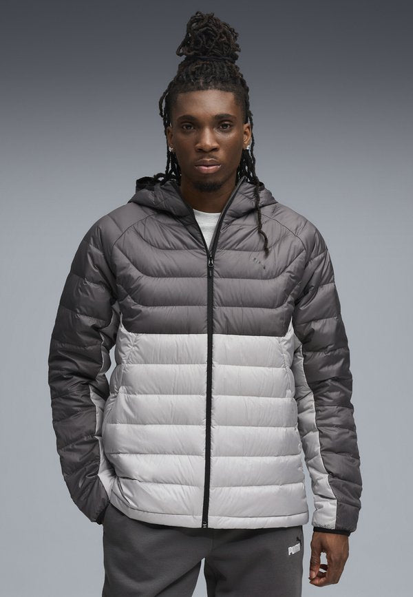 Puma MIT KAPUZE - Down jacket - gray echo
