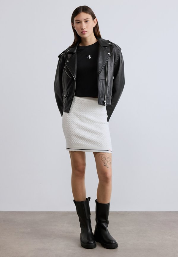 Calvin Klein Jeans MICROCABLE SKIRT