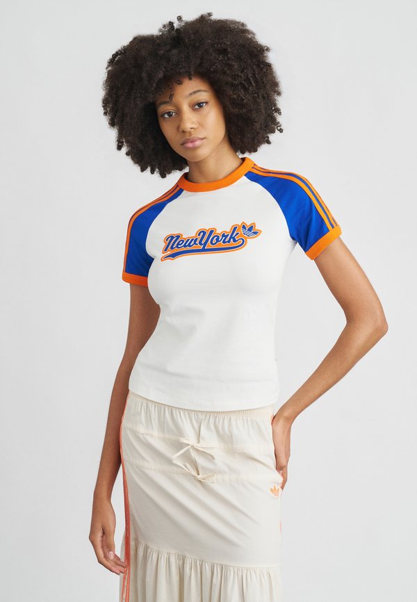 adidas Originals CITY - Print T-shirt - cloud white