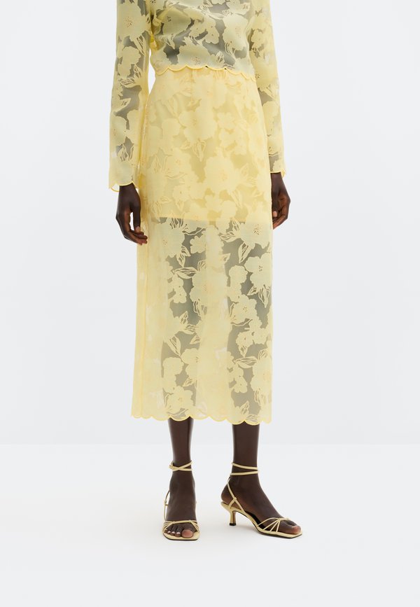 Malina ANABELLE LACE MIDI SKIRT
