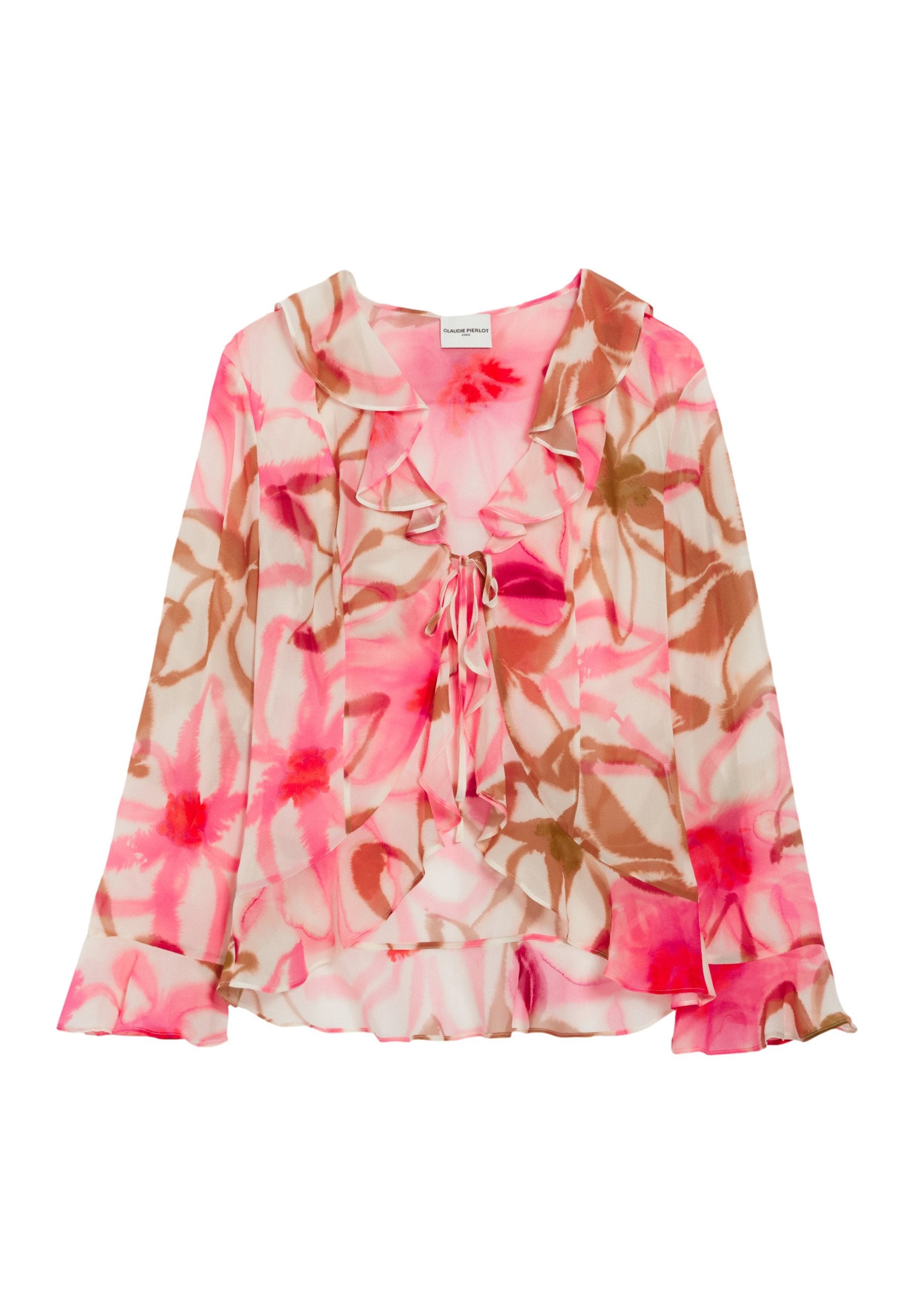Claudie Pierlot IMPRIMÉ AQUARELLE