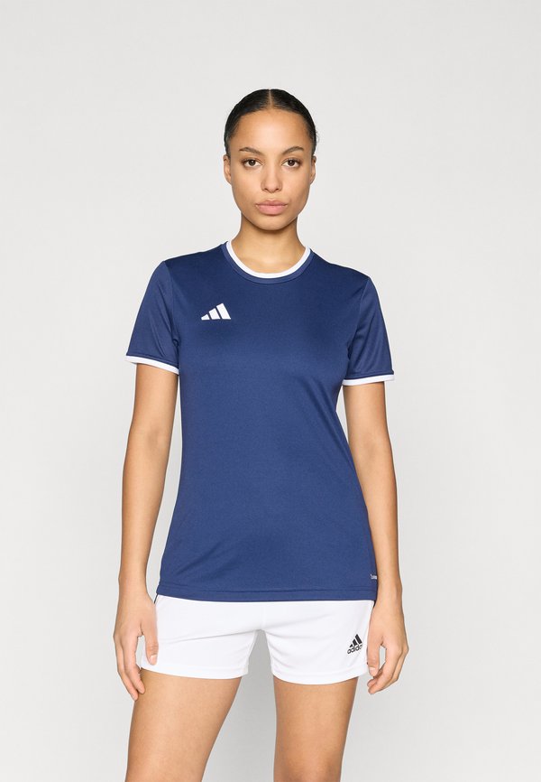 adidas Performance ENTRADA26 - Sports T-shirt - team navy blue/white