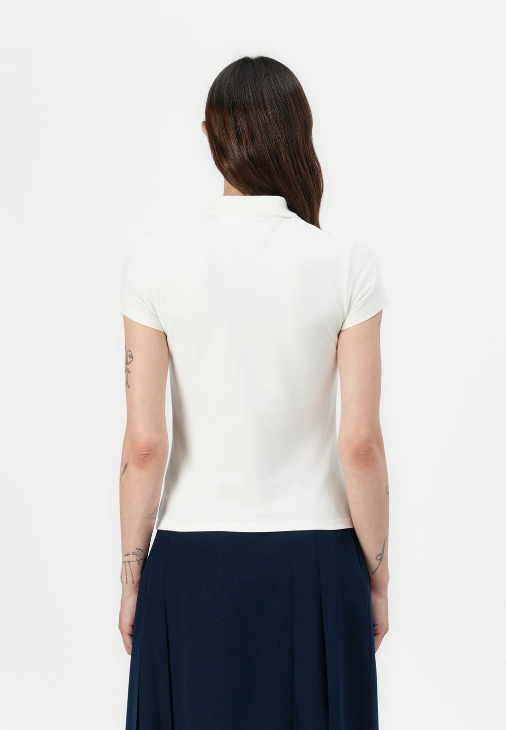 GOLD BUTTON SLIM POLO Media 4