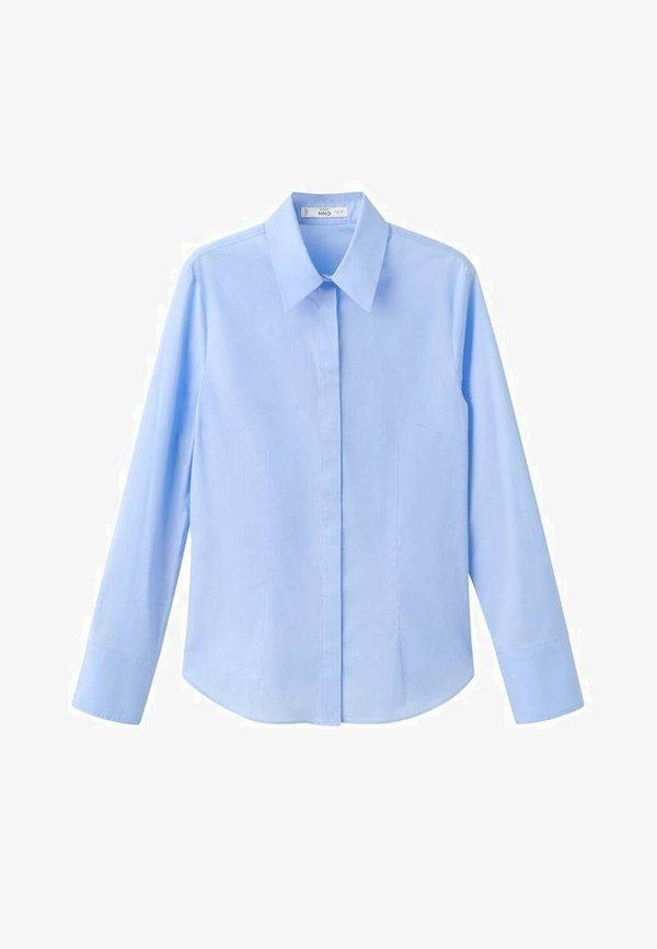 Mango Button-down blouse - light blue