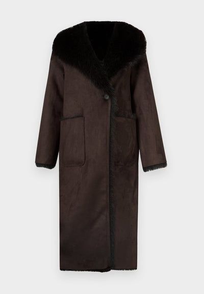 Abercrombie & Fitch REVERSIBLE LONG COAT