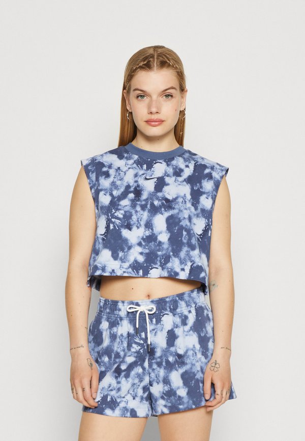 Nike Sportswear Print T-shirt - gridiron/diffused blue