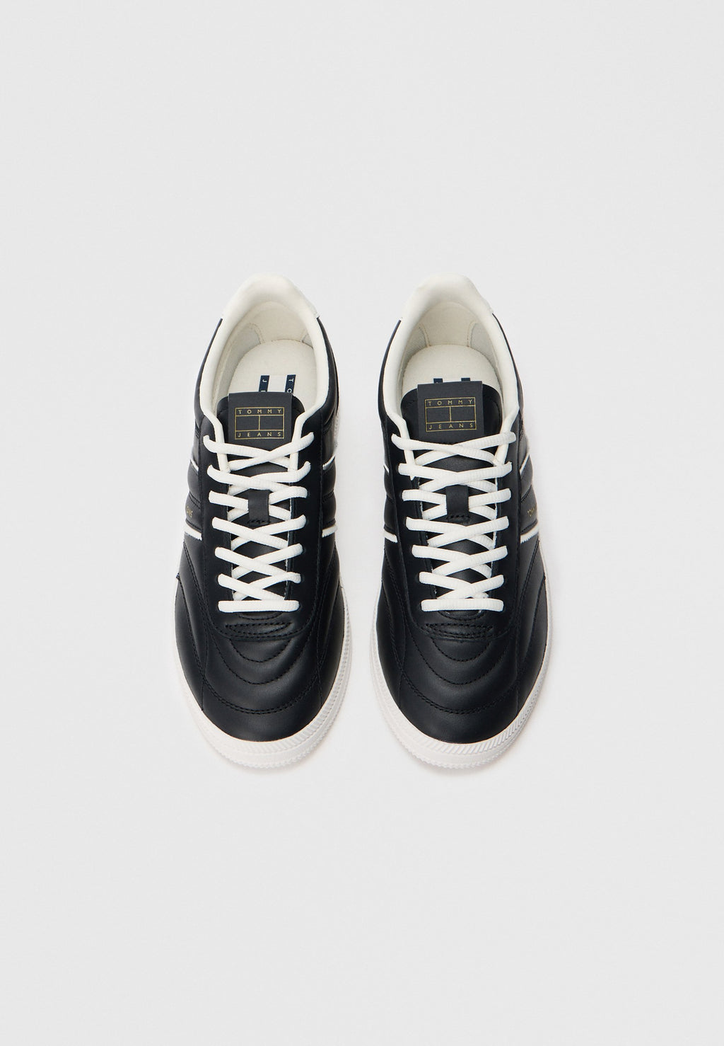 Tommy Jeans THE GREENWICH TOPSTITCH LEATHER TRAINERS