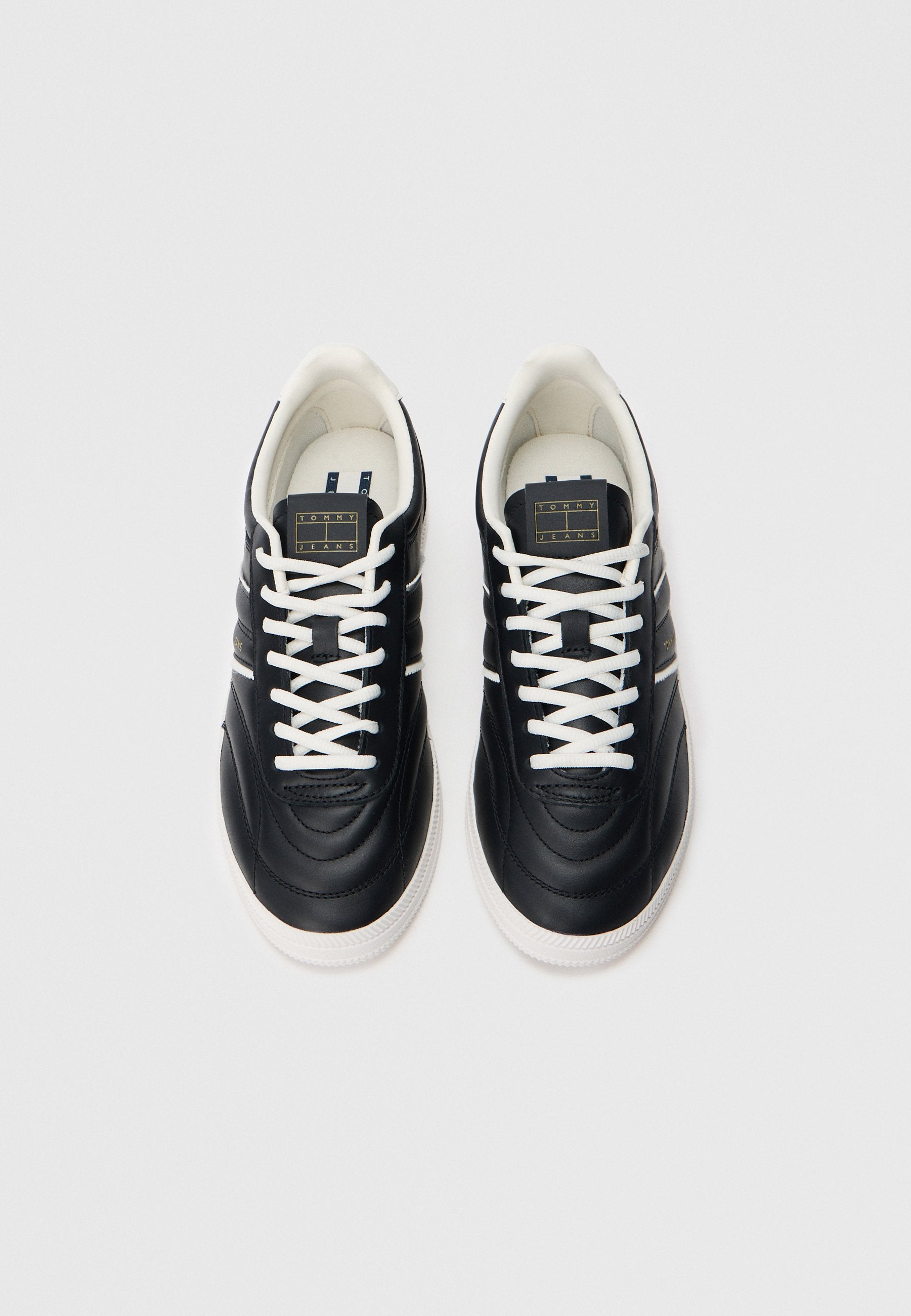 Tommy Jeans THE GREENWICH TOPSTITCH LEATHER TRAINERS