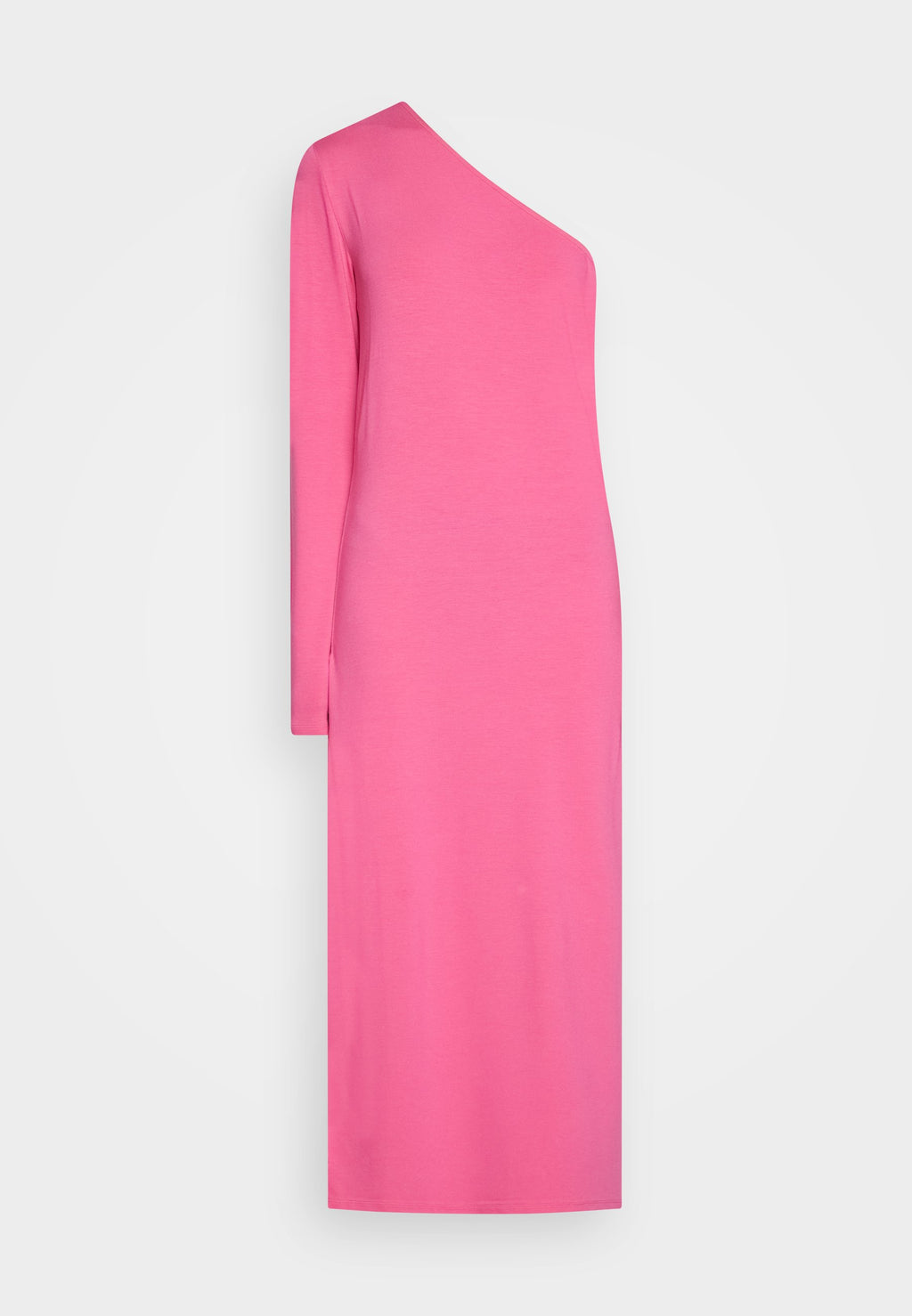 NU-IN  ASYMMETRICAL SLEEVE MIDI DRESS