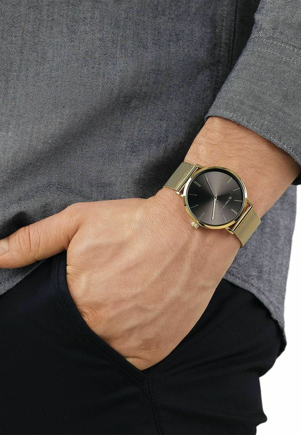 TOM TAILOR UNISEX - Watch - gold-coloured