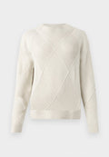 TOM TAILOR FUNNEL NECK - Jumper - sand stone beige