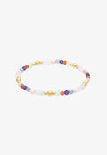 s.Oliver COLORFUL BEADS - Bracelet - gold-coloured
