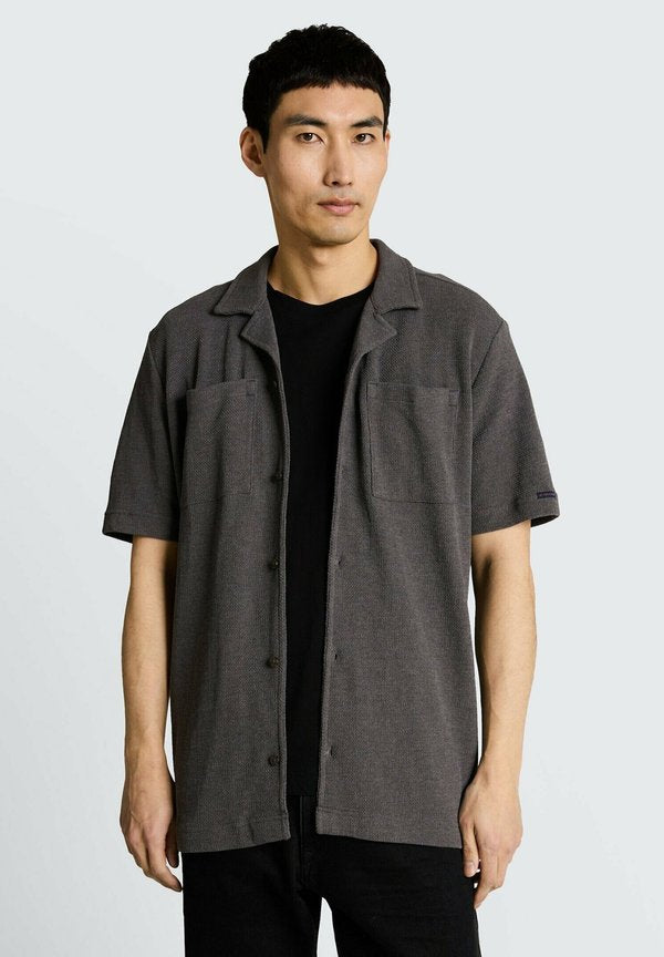 TOM TAILOR Shirt - tarmac grey melange