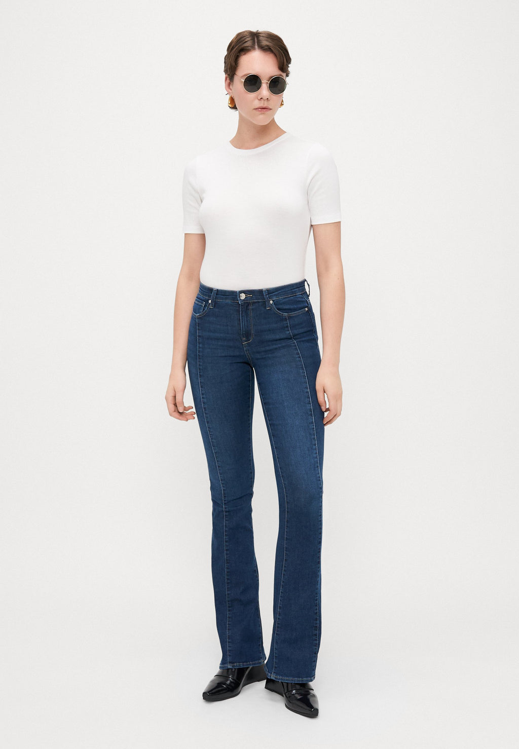 Flared fit ONLLUSH Mid waist Retro Media 2