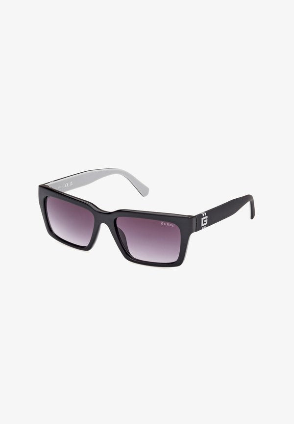 Guess Sunglasses - nero lucido grigio fumo  sfumato