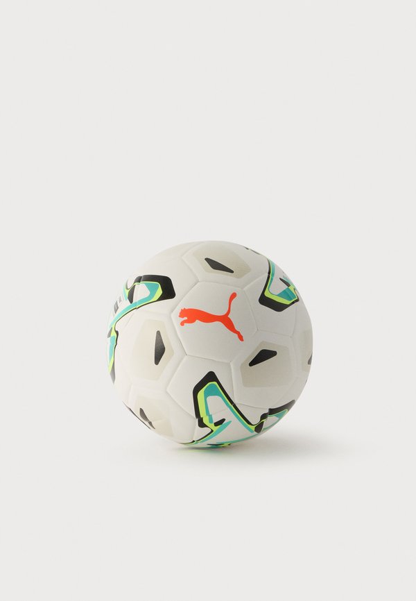 Puma STELLAR MATCH FIFA QUALITY UNISEX - Football - white/aquatic/yellow alert