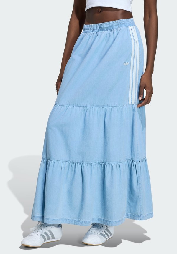 adidas Originals SKIRT - Denim skirt - light denim