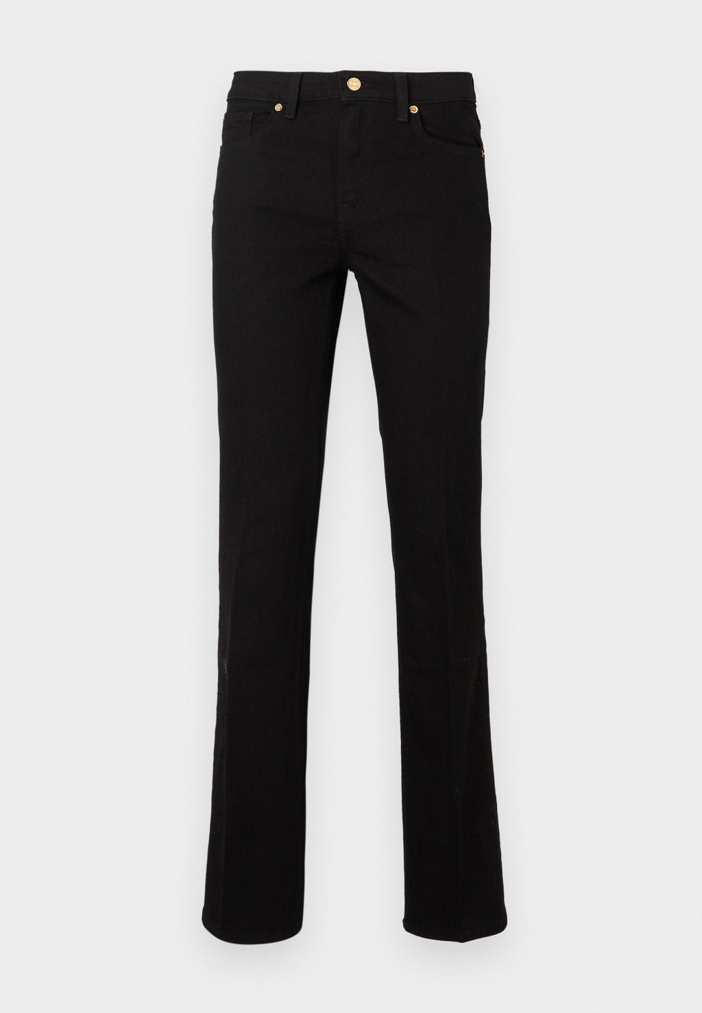 MID RISE BOOTCUT BLACK JEANS Media 1