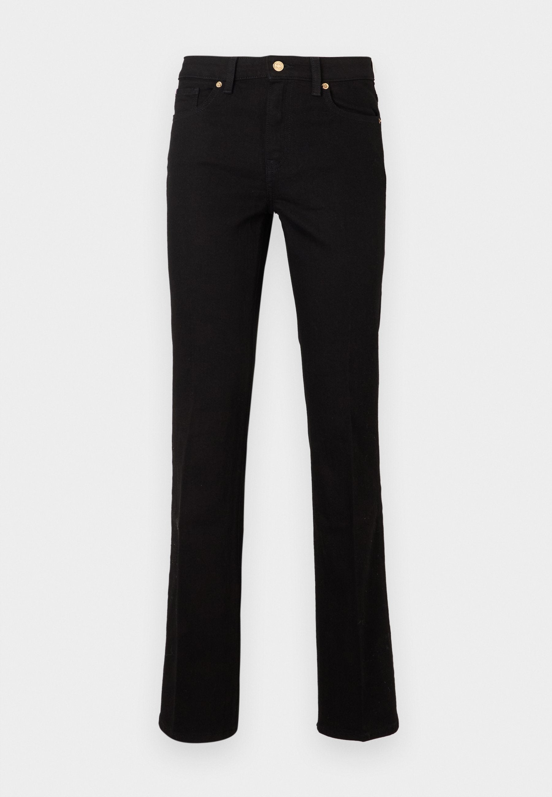 MID RISE BOOTCUT BLACK JEANS Media 1